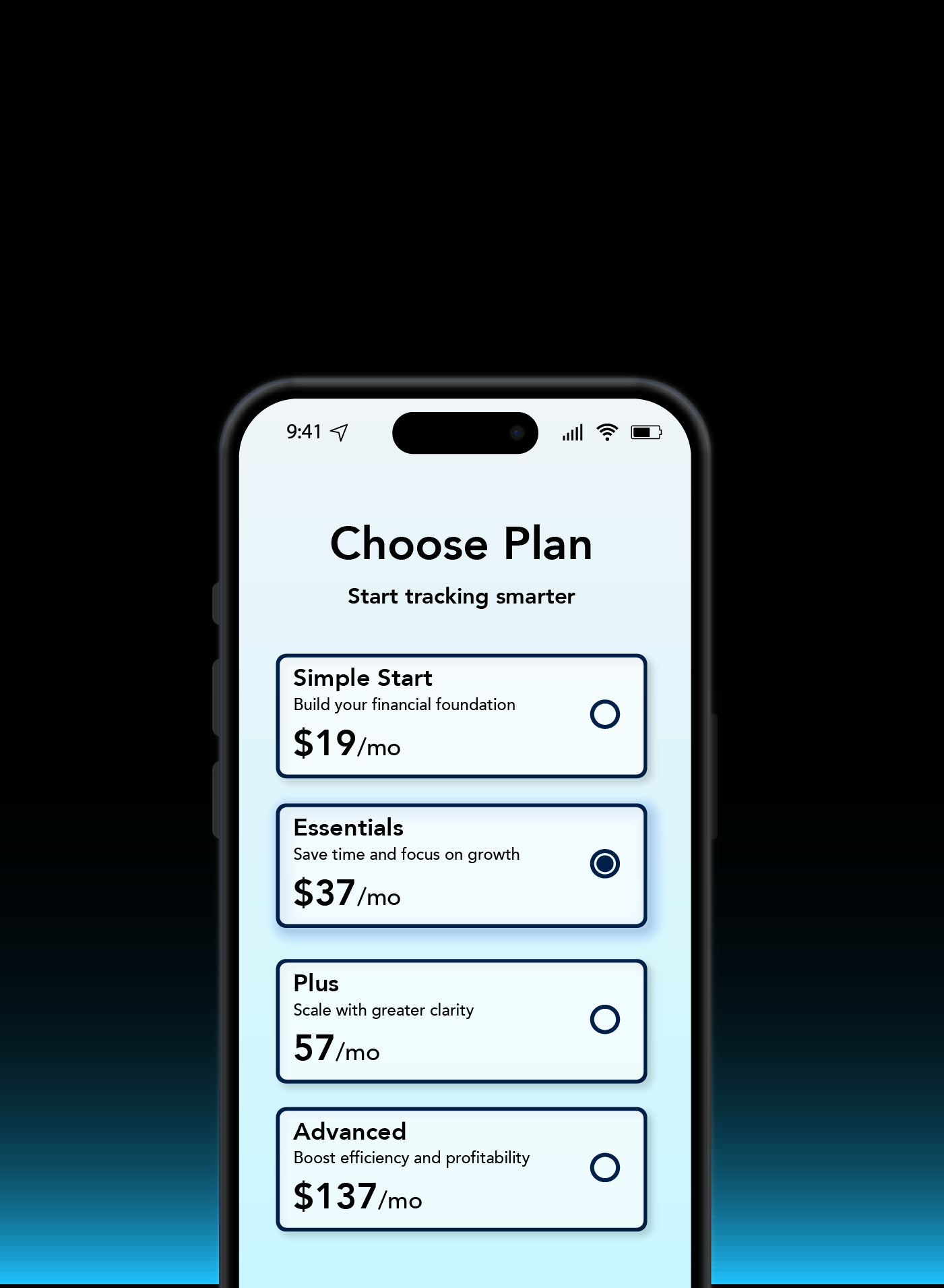 Choose your QuickBooks plan